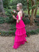 Strapless Sweetheart A-line Long Evening Prom Dresses, Backless Chiffon Prom Dress, PM0929