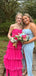 Strapless Sweetheart A-line Long Evening Prom Dresses, Backless Chiffon Prom Dress, PM0929