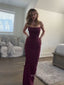 Morden Mermaid Sleeveless Long Evening Prom Dresses, Popular Straps Backless Prom Dress, PM0211