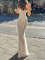 Elegant Sequins Mermaid Backless Long Evening Prom Dresses, PM0228