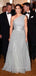 Chiffon A-line One-Shoulder Floor-length Long Evening Prom Dresses, PM0283