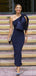 Elegant One Shoulder Mermaid Long Evening Prom Dresses, Sleeveless Prom Dress, PM0331