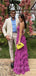 Unique Deep V-neck A-line  Long Evening Prom Dresses, Spaghetti Straps Sleeveless Prom Dress, PM0457