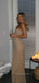 Strapless Sleeveless Sparkly Mermaid Long Evening Prom Dresses, Sweetheart Backless Prom Dress, PM0508