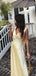 Formal V-neck Sleeveless Straps Long Evening Prom Dresses, A-line Backless Satin Prom Dress, PM0535