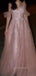 Beautiful A-line Straps Long Evening Prom Dresses, Sleeveless Backless Prom Dress, PM0674