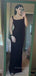 Straps Mermaid Sleeveless Long Evening Prom Dresses, Backless Prom Dress, PM0680