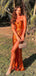 Spaghetti Straps Sweetheart High Slit Long Evening Prom Dresses, Sleeveless Mermaid Prom Dress, PM0701 (Copy)