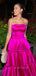 Strapless A-line Sleeveless Long Evening Prom Dresses, Lovely Backless Prom Dress, PM0812