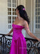 Simple Sleeveless A-line Beautiful Long Evening Prom Dresses, Backless Spaghetti Straps Prom Dress, PM0820