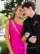 Gorgeous One Shoulder Side Slit Long Evening Prom Dresses, Mermaid Sleeveless Prom Dress, PM0914