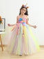 Lovely A-line Tulle Flower Girl Dresses, PMF0005